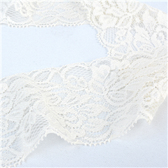 Spetsband Stretch Gunilla 6,5cm