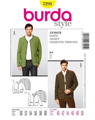 Sömnadsmönster Jacka