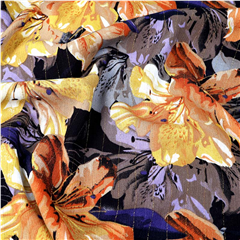 Kreppad Viscose Leslie
