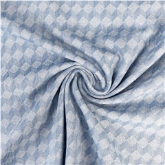 Denimtyg Geometrisk