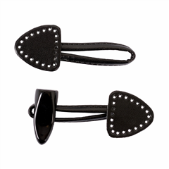 Duffelknapp med fäste