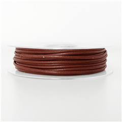 Bomullssnodd läderlook 5 mm