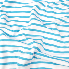 Ekologisk Bomullstrikå Smal Rand