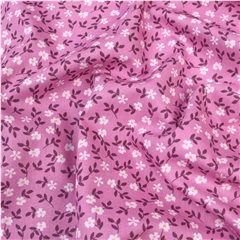 Bomullspoplin Flowers