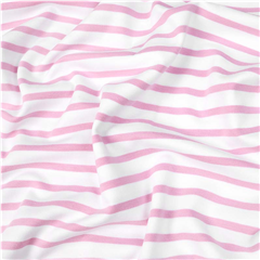 Ekologisk Bomullstrikå Smal Rand