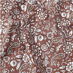 Bomullspoplin Small Paisley