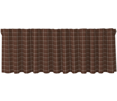 Gardinkappa Nea 50x250cm