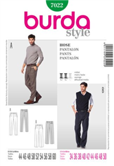 Sömnadsmönster Byxor - Herr