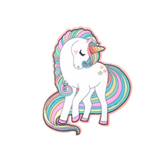 Tygmärke Stående Enhörning