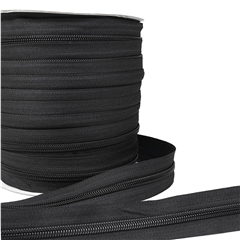 Blixtlås utan löpare 5mm