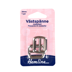 Västspänne Justerbart 20mm
