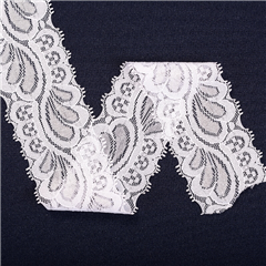 Spetsband Stretch Jasmine, 6 cm