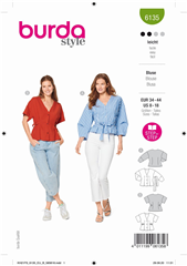 Sömnadsmönster Blus