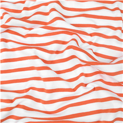 Ekologisk Bomullstrikå Smal Rand