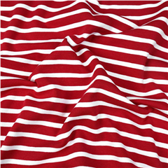 Ekologisk Bomullstrikå Smal Rand