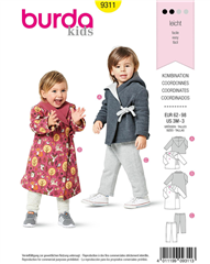 Sömnadsmönster Jacka / Byxa Barn