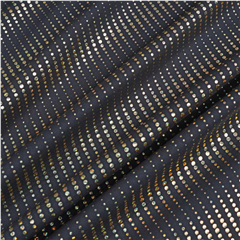 Glittertrikå Prickig Rand