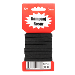 Kampanjresår 6mm, 5 m