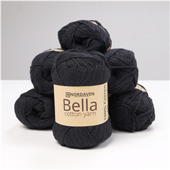 Bomullsgarn Bella 50g 10-pack