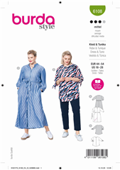 Sömnadsmönster Klänning / Tunika