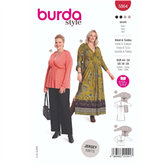 Sömnadsmönster Klänning/tunika, dam