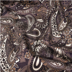 Bomullspoplin Paisley