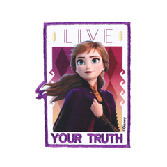Tygmärke Frozen Anna