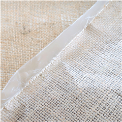 Juteväv Gles Laminerad