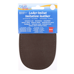 Armbågslapp läderimitation, 2-pack