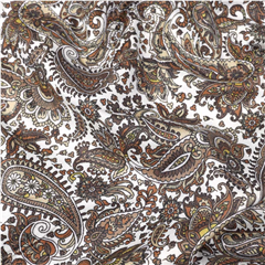 Bomullspoplin Paisley