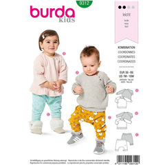 Sömnadsmönster Tröja/byxa, Barn