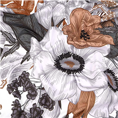 Bomullstrikå Anemon