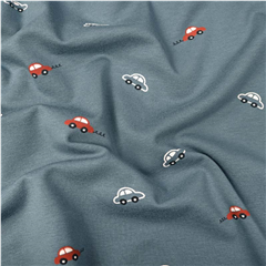 Bomullstrikå Små Bilar