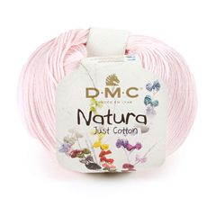 Natura Bomullsgarn, babyrosa