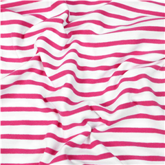 Ekologisk Bomullstrikå Smal Rand