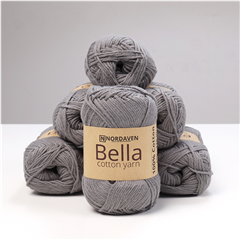 Bomullsgarn Bella 50g 10-pack