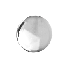 Metallknapp Slät 20mm