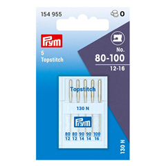 Symaskinsnålar Topstitch 80-100