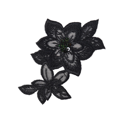 Tygmärke Spetsblomma