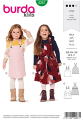 Sömnadsmönster Hängselkjol, barn