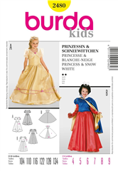 Sömnadsmönster prinsessklänning Barn