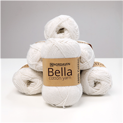 Bomullsgarn Bella 50g 10-pack