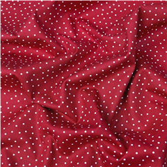 Bomullspoplin Små Prickar