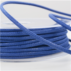 Bomullssnodd läderlook 5 mm