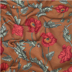 Bomullstrikå Vallmo