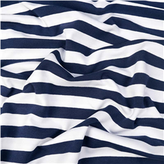 Ekologisk Bomullstrikå Bred Rand