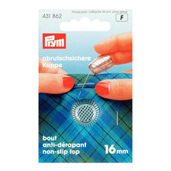 Fingerborg metall, 16mm