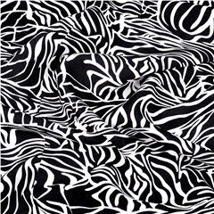 Linneviscose Zebra