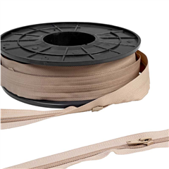 Blixtlås Metervara 6mm