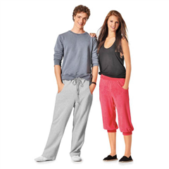 Sömnadsmönster Mjukisbyxor